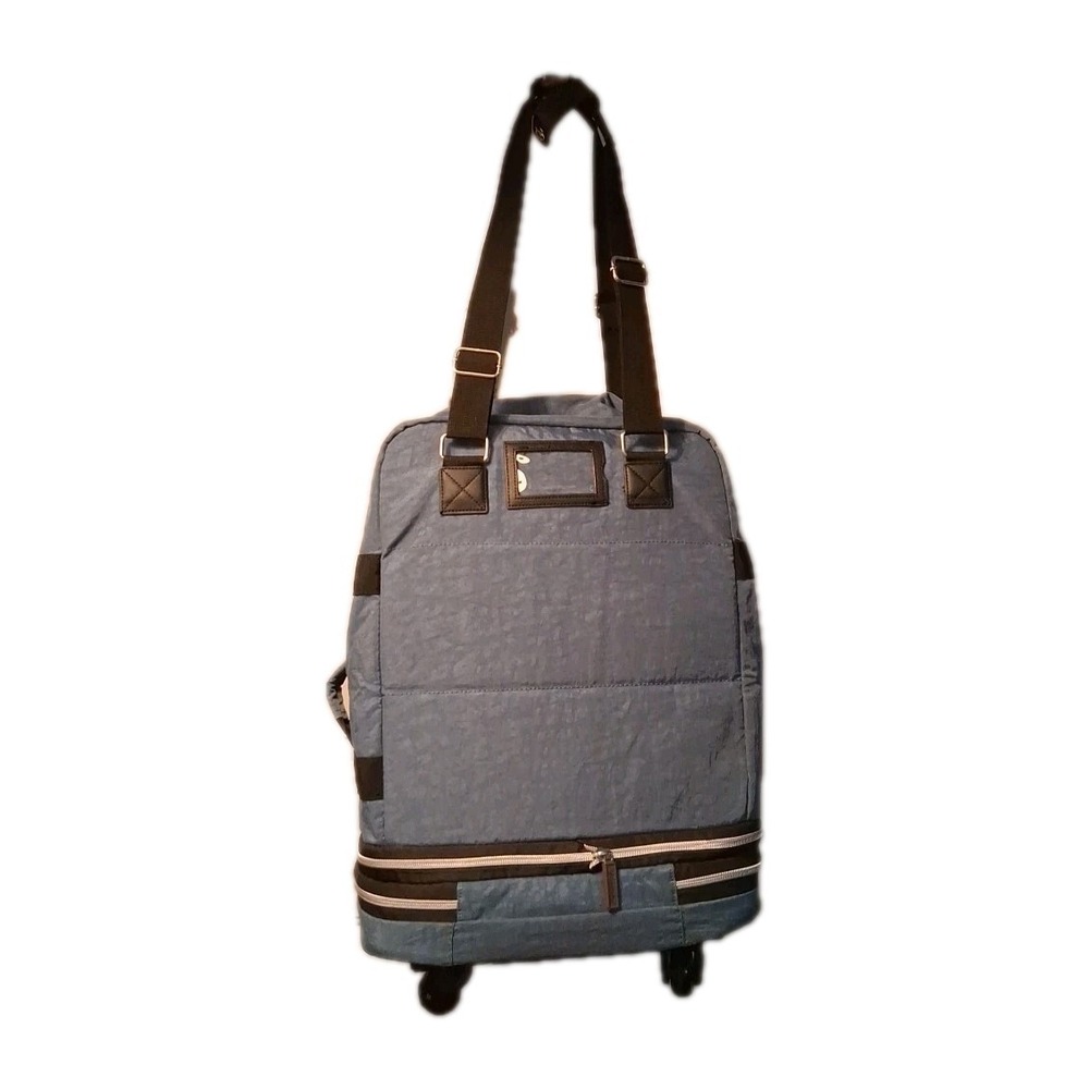 Biaggi Blue Travel Zipsak Boost Expandable Underseat Packable Carry-On 15"-18"t